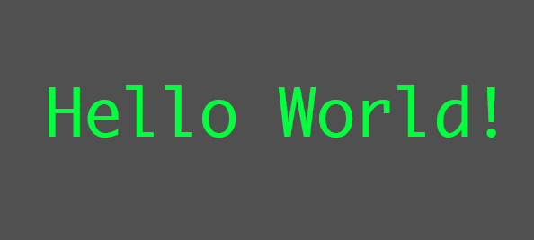 Hello World! Hello World!