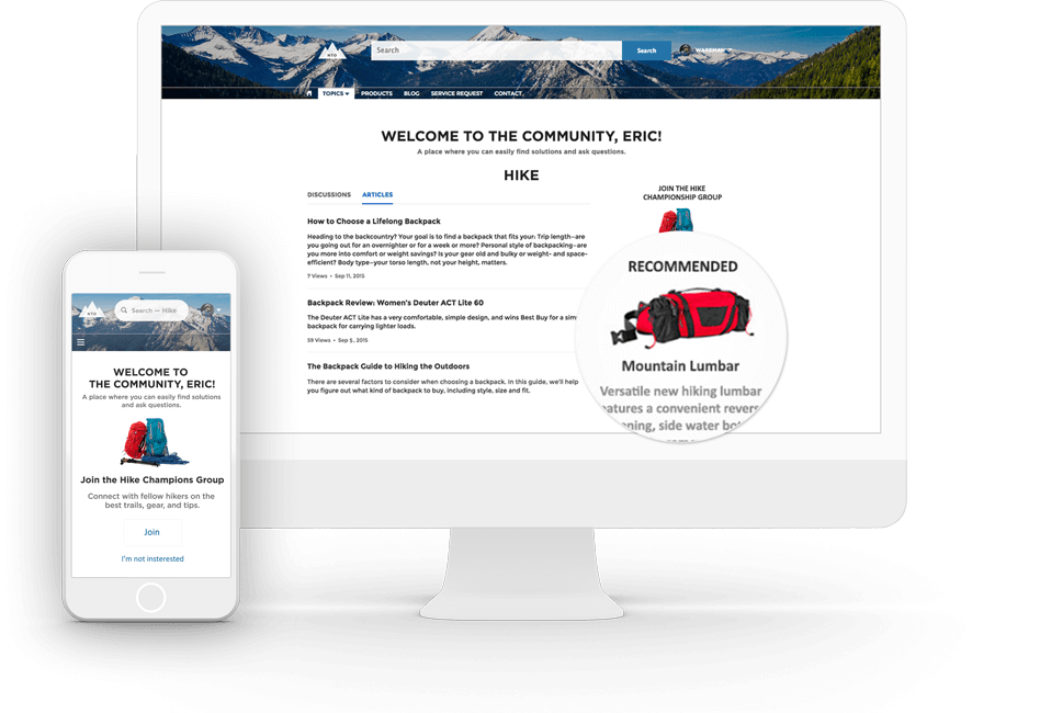 customer communication platform for community cloud