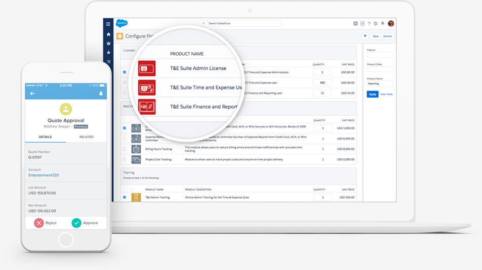cpq software by salesforce